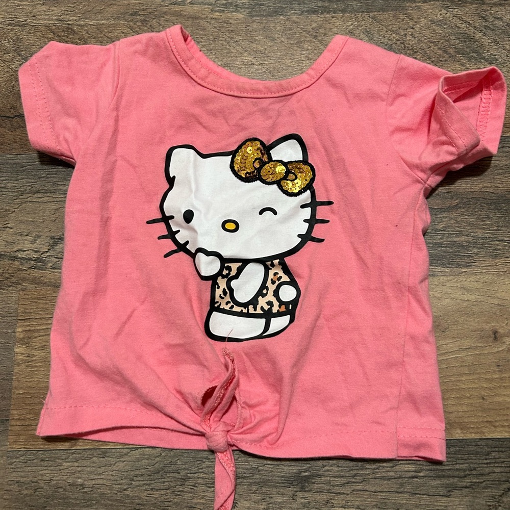 Hello Kitty baby girl pants and shirt 12 months